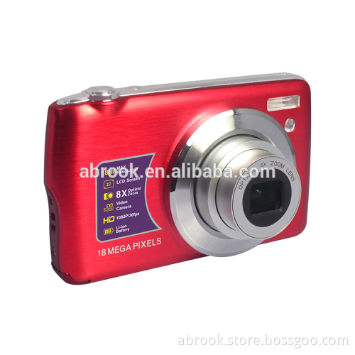 New 2.7" 18MP 8x optical zoom cheap photo camera digital professional
